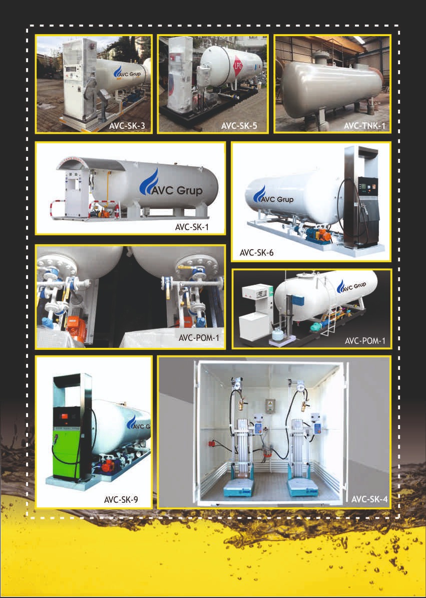 Yer altı akaryakıt tankları 