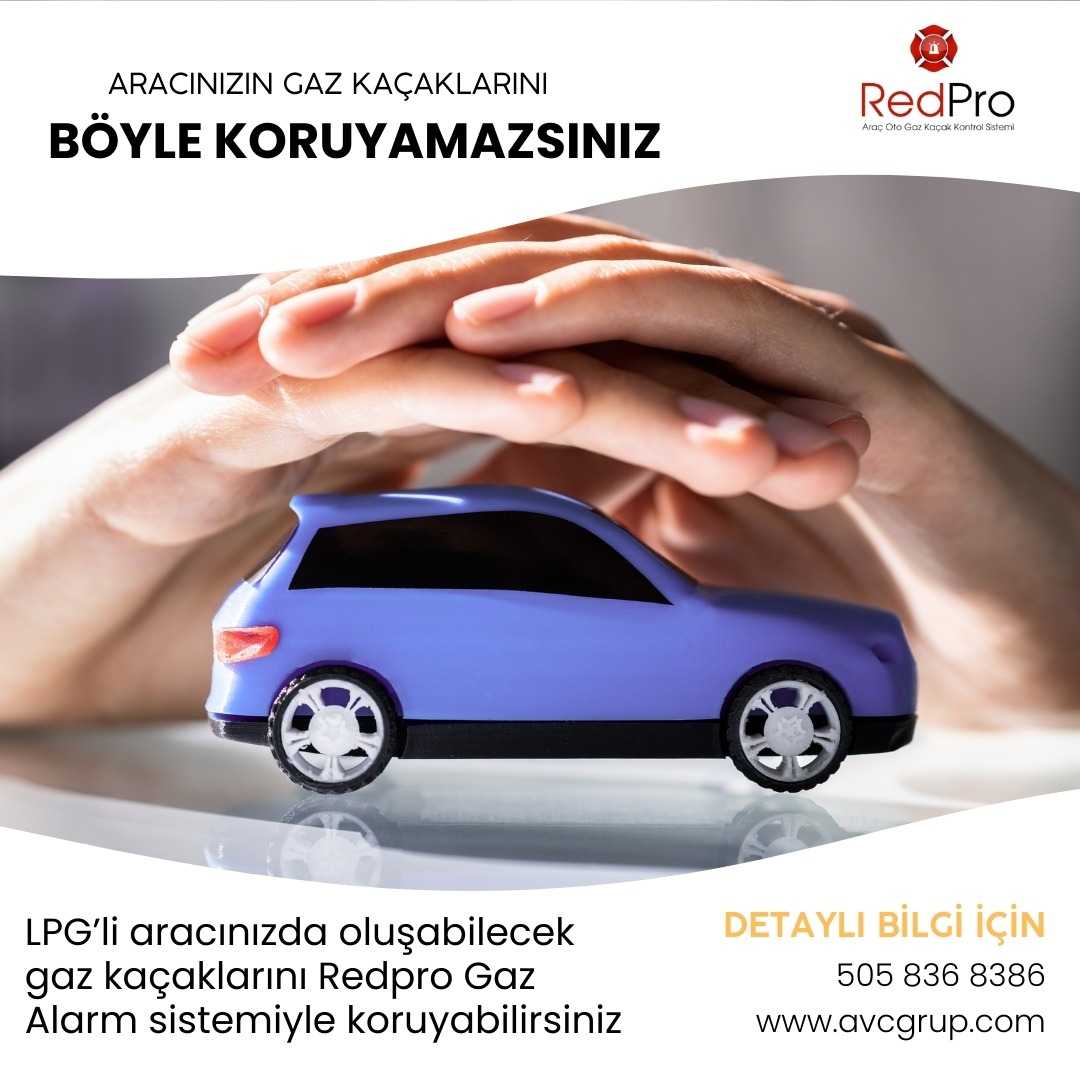 redpro oto gaz kaçak sistemi 